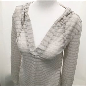 Roxy Open V-Neck Light Weight Hoodie